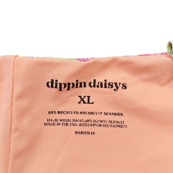 Dippin Daisys Swimsuit Womens XL Pink Bliss One-Piece Floral Summer Pool Beach - Picture 10 of 11